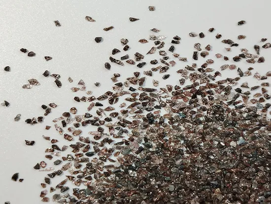 Brown Fused Alumina Brown Aluminium Oxide Abrasive Blasting Media Recyclable & Cost