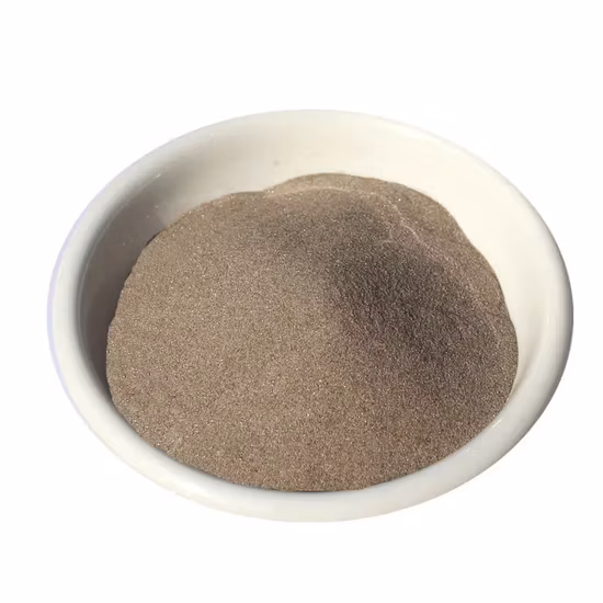 24# Abrasive Brown Fused Alumina Shining Finished Material Brown Corundum